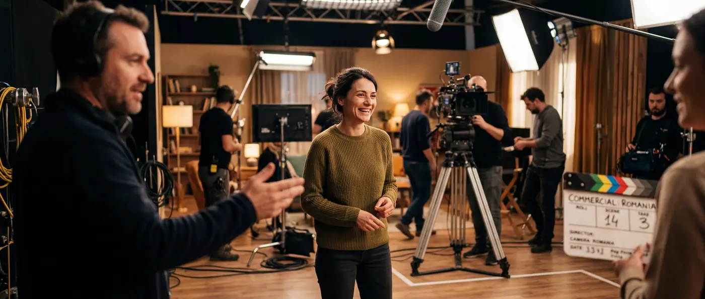 Casting pentru reclamă